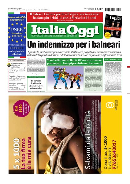 Italia oggi : quotidiano di economia finanza e politica